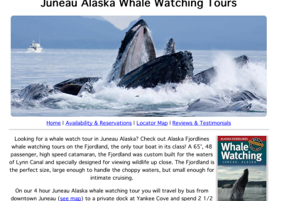 Juneau Whale Watching